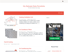 Tablet Screenshot of delicatedots.com